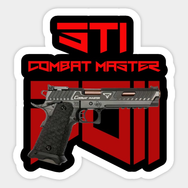 Handgun STI Combat Master 2011 Sticker by Aim For The Face